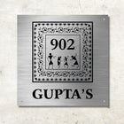 Door Name Plate for Home Door in Premium Steel