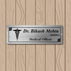 Doctor Logo Stainless Steel Nameplate for Home office Outdoor