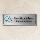 CA logo Stainless Steel Nameplate for Home office Outdoor