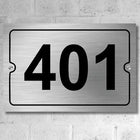 Stainless Steel Customized Number Plate for home/office/mall anywhere